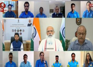 टोकियो ऑलिम्पिक स्पर्धेला जाणाऱ्या खेळाडूंशी प्रधानमंत्र्यांनी साधला संवाद