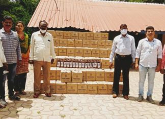 राज्य उत्पादन शुल्क विभागाच्या मुंबई भरारी पथकाची कामगिरी; मद्यसाठ्यासह १८ लाख ८० हजार रुपये किंमतीचा माल जप्त