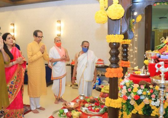 जे जे अमंगल आहे ते नष्ट होवो- मुख्यमंत्री उद्धव ठाकरे