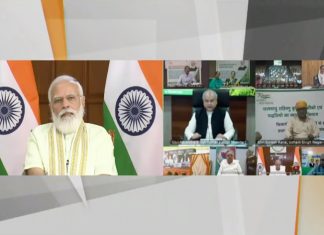 नरेंद्र मोदी यांच्या हस्ते विविध 35 शेतीपिकांच्या वाणांचं लोकार्पण