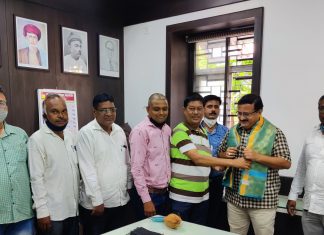 अस्मानीच्या वतीने उपसंचालक डॉ.राजू पाटोदकर यांचे स्वागत