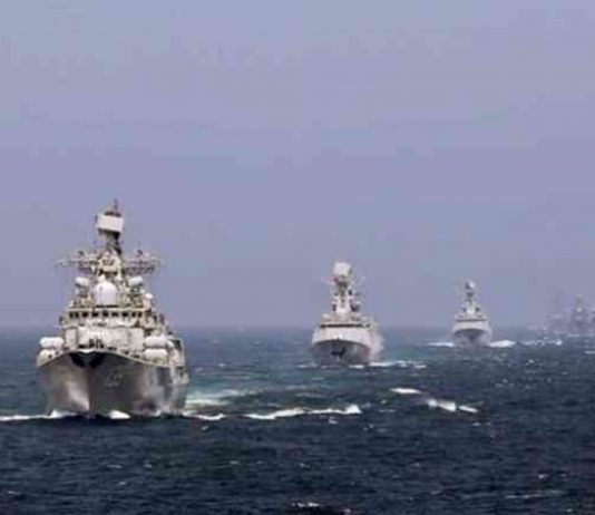 भारतीय नौदलाचा बंगालच्या उपसागरात उद्यापासून जपान, ऑस्ट्रेलिया आणि अमेरिकी नौदलासोबत संयुक्त सराव