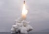 पाणबुडीवरून डागता येणाऱ्या नवीन क्षेपणास्त्राची उत्तर कोरियाद्वारे चाचणी
