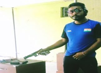 राष्ट्रीय नेमबाजी स्पर्धेत भावेश शेखावत यांनी २५ मिटर रॅपिड फायर पिस्तोल प्रकारात पटकावलं सुर्वण पदक
