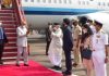 राष्ट्रपती राम नाथ कोविंद यांचे मुंबईत आगमन