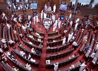 राज्यसभेत १२ विरोधी पक्ष सदस्यांच्या निलंबनाच्या मुद्यांवरून आजही गदारोळ कायम