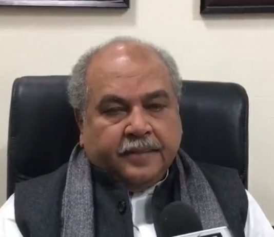 नुकतेच मागे घेतलेले कृषी कायदे पुन्हा लागू करण्याचा केंद्र सरकारचा कोणताही विचार नाही – नरेंद्रसिंह तोमर