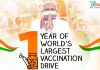 देशव्यापी लसीकरण मोहिमेला १ वर्ष पूर्ण झाल्यानिमित्त प्रधानमंत्र्यांचे गौरवोद्गार