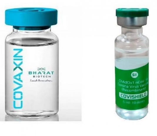 कोविशील्ड आणि कोवॅक्सीन लसींना प्रौढांसाठी नियमित स्वरुपात सशर्त मंजुरी देण्याची विषय तज्ज्ञ समितीची शिफारस
