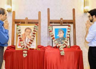 मुख्यमंत्री उद्धव ठाकरे यांच्याकडून सुभाषचंद्र बोस, बाळासाहेब ठाकरे यांना जयंतीनिमित्त अभिवादन