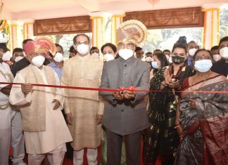 राष्ट्रपतींच्या हस्ते मुंबईतल्या राजभवनातल्या नवीन दरबार हॉलचे उद्घाटन