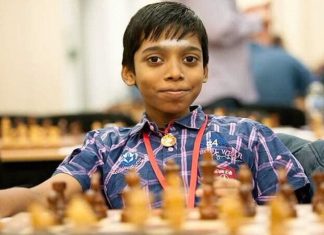 एयरथिंग मास्टर बुद्धिबळ अजिंक्यपद स्पर्धेत भारताच्या ग्रँडमास्टर आर. प्रगनानन्दाह याच्याकडून जगज्जेता मेगनस कार्लसनचा पराभव