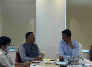 ओवळा-माजीवाडा येथे बंधाऱ्याची दुरूस्ती व बांधणी करण्याचे मृद व जलसंधारण मंत्री शंकरराव गडाख यांचे निर्देश