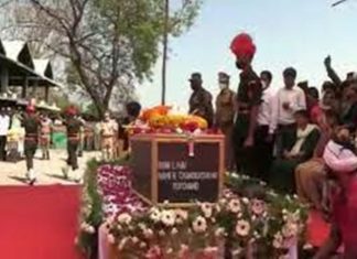 शहीद चंद्रशेखर भोंडे यांच्या पार्थिवावर शासकीय इतमामात अंत्यसंस्कार