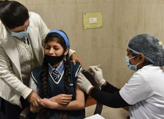 देशात १२ ते १४ वयोगटातल्या लाभार्थ्यांचं लसीकरण बुधवारपासून सुरु