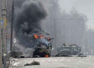 युक्रेनमधल्या खारकीव शहरात युद्धस्थिती गंभीर