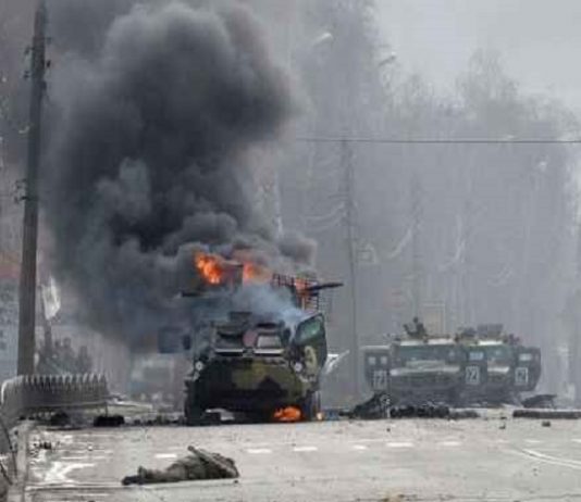 युक्रेनमधल्या खारकीव शहरात युद्धस्थिती गंभीर