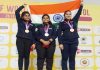 विश्वचषक स्पर्धेत भारतीय महिला नेमबाज संघानं पटकावलं सुवर्ण पदक