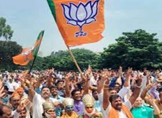 नवाब मलिक यांच्या राजीनाम्याच्या मागणीसाठी मुंबईत भाजपचा मोर्चा