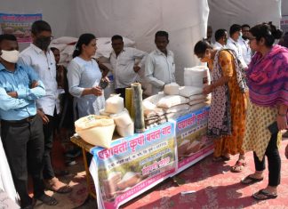 तांदुळ महोत्सवातून ४४० क्विंटल तांदुळ तसेच कडधान्याची विक्री ; ३१ लाख रूपयांची आर्थिक उलाढाल
