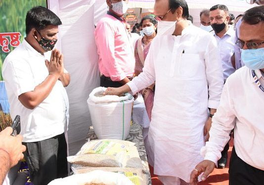 शेतमालाचे उच्च दर्जाचे अधिक उत्पादन काढा – अजित पवार यांचे शेतकऱ्यांना आवाहन