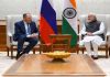 भारत दौऱ्यावर आलेले रशियाचे परराष्ट्रमंत्री सरजेई लावरोव्ह यांची प्रधानमंत्री नरेंद्र मोदी यांच्याशी चर्चा