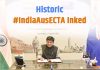 भारत आणि ऑस्ट्रेलिया दरम्यान आर्थिक सहकार्य आणि व्यापार करारावर स्वाक्षरी
