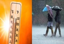राजस्थानमध्ये उष्णतेची लाट, तर केरळमध्ये पुढील पाच दिवस मुसळधार पावसाचा इशारा