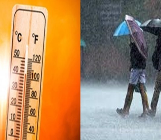 राजस्थानमध्ये उष्णतेची लाट, तर केरळमध्ये पुढील पाच दिवस मुसळधार पावसाचा इशारा