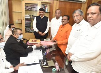 राज्यसभा निवडणुकीसाठी महाराष्ट्रातून पियुष गोयल, अनिल बोंडे आणि धनंजय महाडिक यांचे उमेदवारी अर्ज दाखल