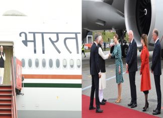 प्रधानमंत्री नरेंद्र मोदी डेन्मार्कमधल्या कोपनहेगनला पोचले