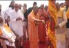 अयोध्येतल्या राम मंदीराच्या गर्भ गृहाच्या बांधकामाला सुरवात