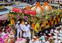 पंढरपूर वारीसाठी २ वर्षांनंतर त्र्यंबकेश्वरहून संत निवृत्तीनाथांची पालखी रवाना