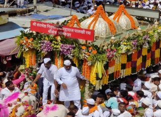 पंढरपूर वारीसाठी २ वर्षांनंतर त्र्यंबकेश्वरहून संत निवृत्तीनाथांची पालखी रवाना