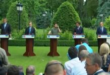 युरोपीय नेत्यांचा युक्रेनला पाठिंबा