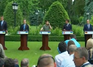 युरोपीय नेत्यांचा युक्रेनला पाठिंबा