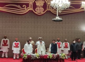 महाराष्ट्राचे नवे मुख्यमंत्री एकनाथ शिंदे व उपमुख्यमंत्री देवेंद्र फडनवीस