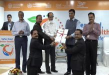 खाद्य सुरक्षेत उत्तम कामगिरी केल्याबद्दल महाराष्ट्राला राष्ट्रीय पातळीवर तिसऱ्या क्रमांकाचा पुरस्कार