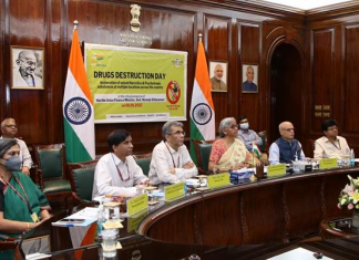 देशभरात १४ ठिकाणी सुरक्षित आणि गैर-धोकादायक पद्धतीने अंमली पदार्थ नष्ट