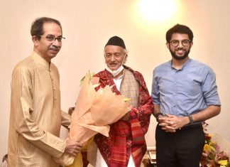 मुख्यमंत्री उद्धव ठाकरे यांच्याकडून राज्यपाल भगतसिंह कोश्यारी यांचे वाढदिवसानिमित्त अभिष्टचिंतन