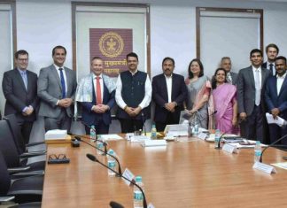 वेस्टर्न ऑस्ट्रेलियन शिष्टमंडळाने घेतली उपमुख्यमंत्री देवेंद्र फडणवीस यांची भेट