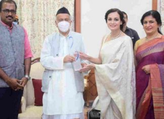 राज्यपालांच्या हस्ते दिया मिर्झा, अफरोज शहा मदर तेरेसा पुरस्काराने सन्मानित