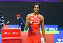 सिंगापूर खुल्या बॅडमिंटन स्पर्धेत पी. व्ही. सिंधूचा उपांत्य फेरीत प्रवेश