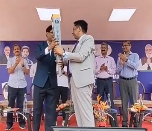बुद्धिबळ ऑलिंपियाड रिले मशाल पोहोचली अंदमान निकोबारमधल्या पोर्ट ब्लेअर इथं