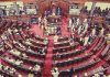 लोकसभेत गदारोळ केल्याबद्दल काँग्रेसचे चार सदस्य पावसाळी आधिवेशन संपेपर्यंत निलंबित