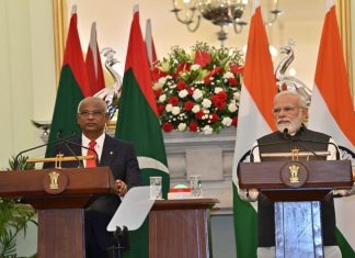 मालदीवचे अध्यक्ष इब्राहीम सोलिह यांची राष्ट्रपती द्रौपदी मुर्मू आणि प्रधानमंत्री नरेंद्र मोदी यांच्यासह चर्चा