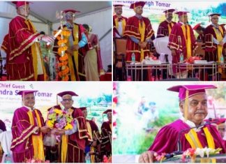 शेतकऱ्यांच्या जीवनात बदल घडवून आणण्यासाठी कृषी व्यवस्थापन अभ्यासक्रमाच्या पदवीधरांनी काम करावं- केंद्रीय कृषीमंत्री