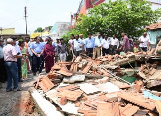 अतिवृष्टीमुळं झालेल्या नुकसानीची पाहणी करण्यासाठी केंद्रीय पथक चंद्रपूर दौऱ्यावर