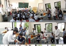 पिंपरी चिंचवड महापालिका शाळांमधील विद्यार्थ्यांचे नेत्रविकार होणार दूर ; आमदार लक्ष्मण जगताप यांच्या सूचनेनंतर सर्व शाळांमध्ये नेत्र तपासणीला सुरूवात