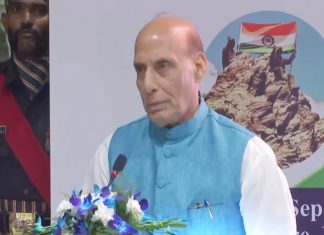 भारत ५ ट्रिलियन डॉलरची अर्थव्यवस्था बनण्याच्या तयारीत – संरक्षण मंत्री